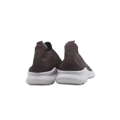 Comfy Women Brown Slip On