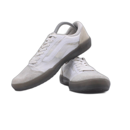 Vans Wayvee White Gray Ultimate Waffle Skate Sneaker