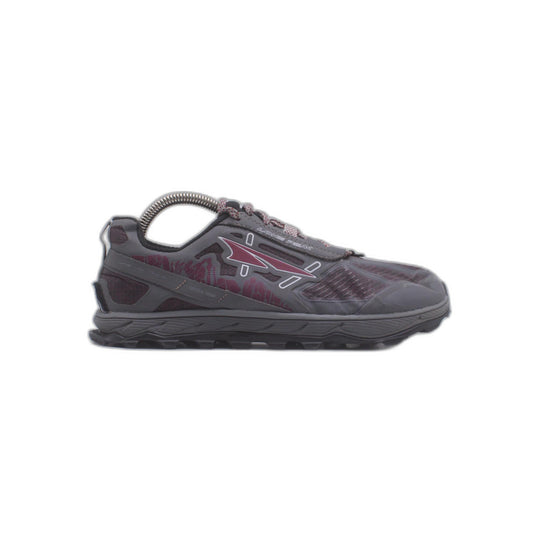 Altra Lone Peak 4 Gray Purple Trail Running Hiking Shoe