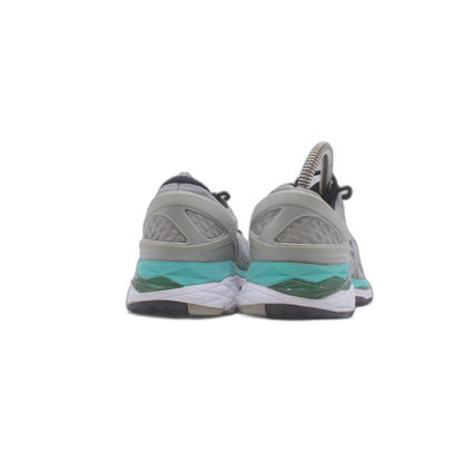 Asics Womens Gel Kayano 24 Gray Black Running Shoe
