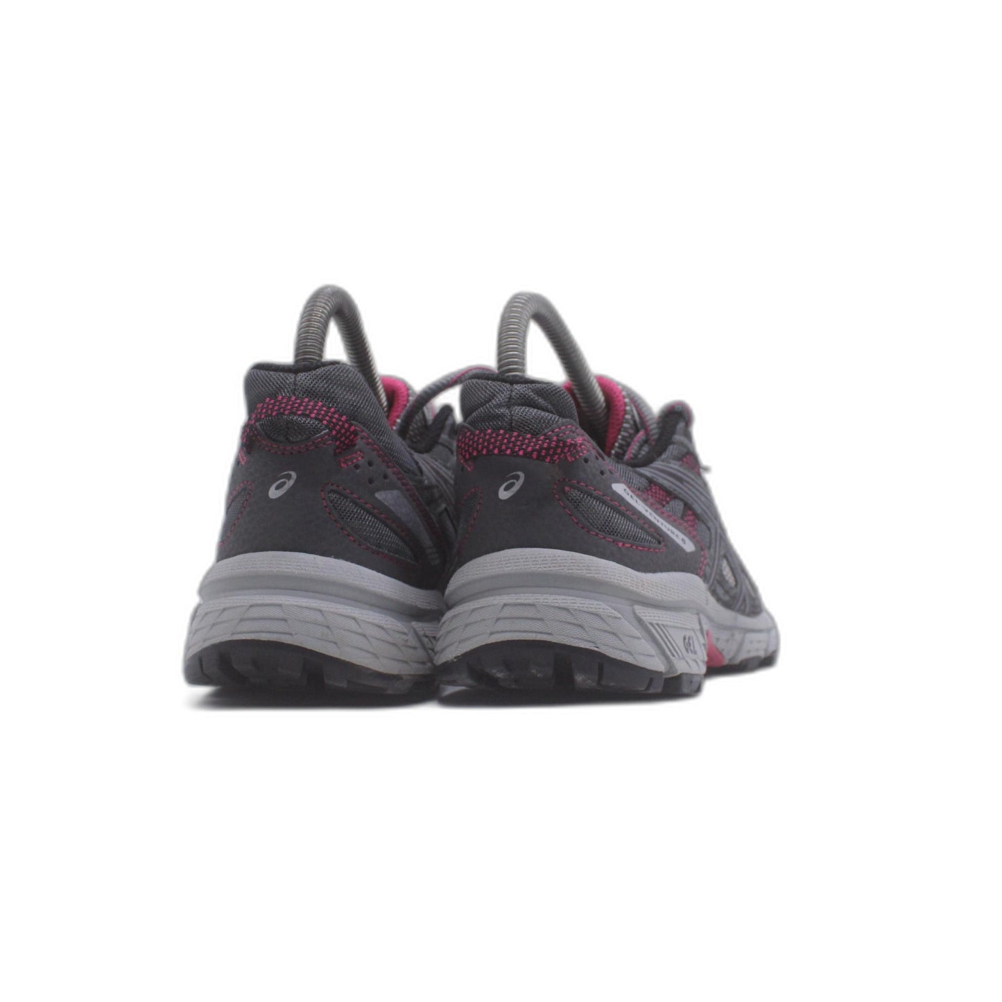 Asics Women's Gel Venture 6 Trail Running Charcoal Gray Shoe