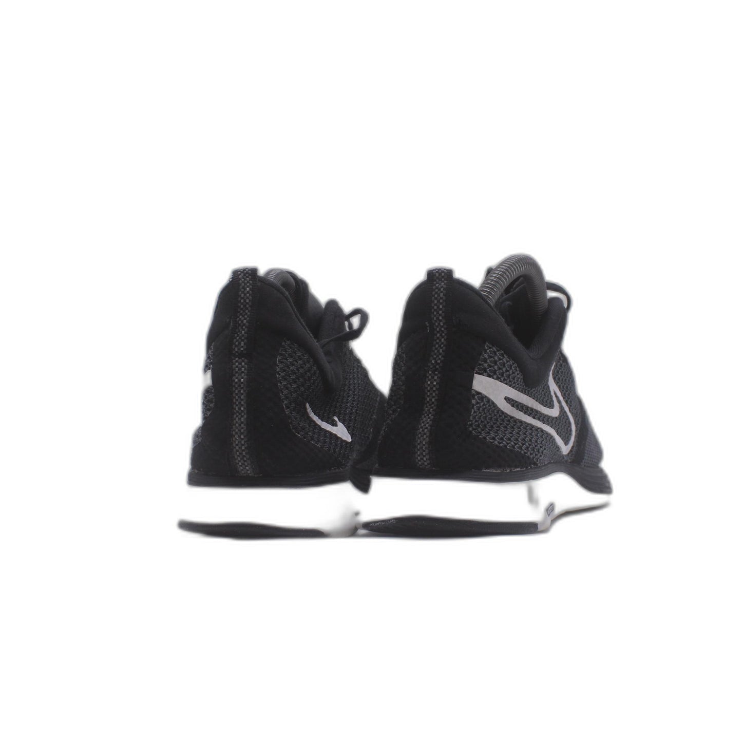 Nike Zoom Strike Womens Gray Black Knit Mesh Flywire Running Shoe