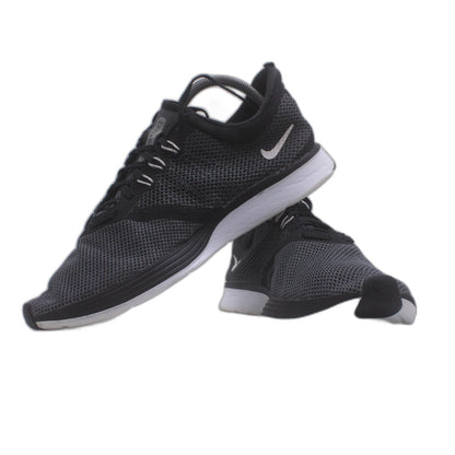 Nike Zoom Strike Womens Gray Black Knit Mesh Flywire Running Shoe