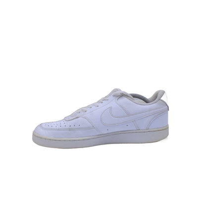 Nike Ebernon Low Triple White Athletic Sneaker