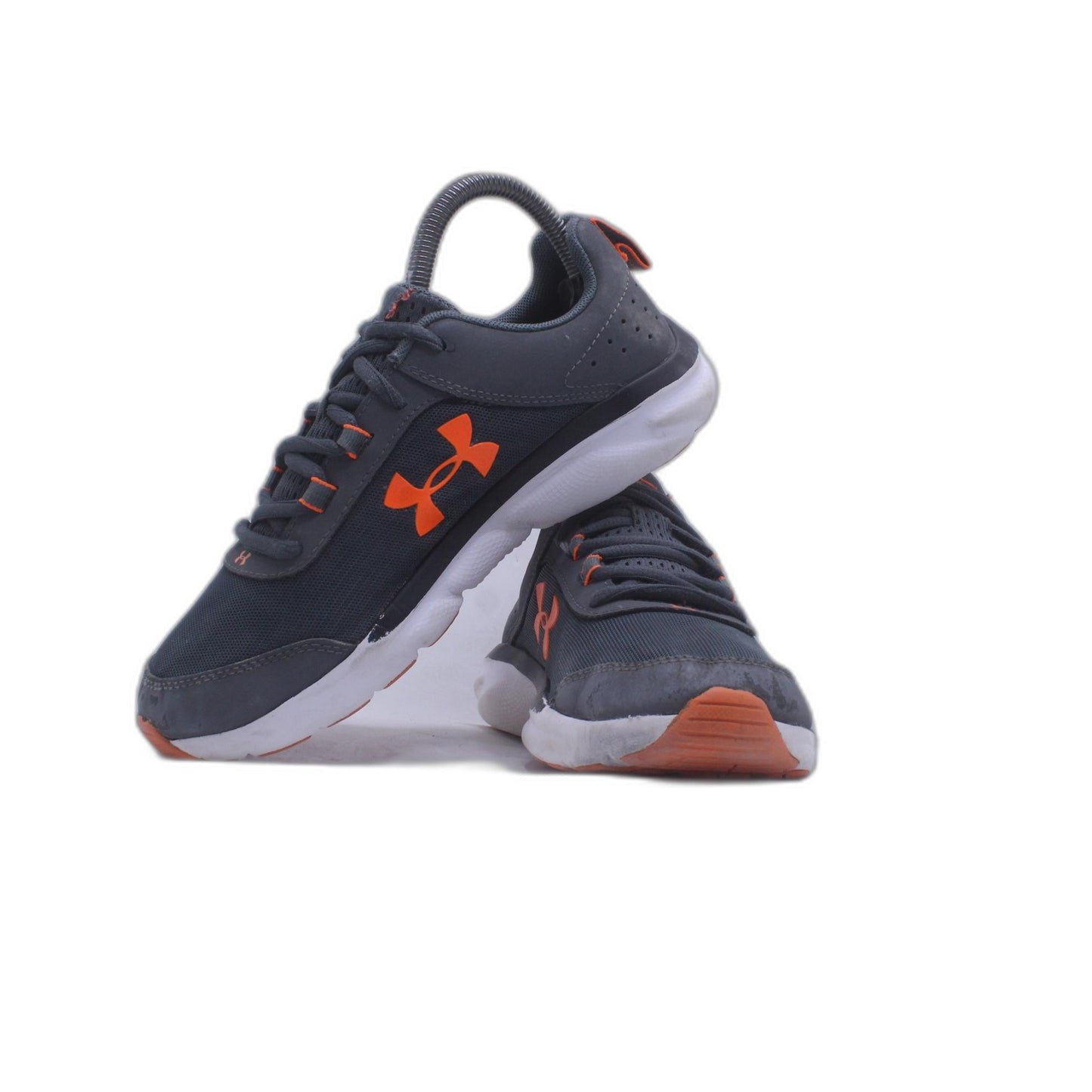 Under Armour Assert 8 Youth 3022100-101 Gray Running Athletic Shoe