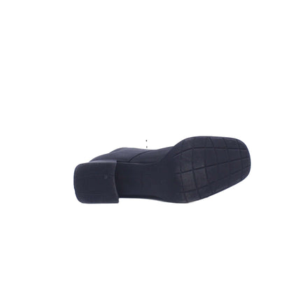 Sionic Black Leather Ankle Boot