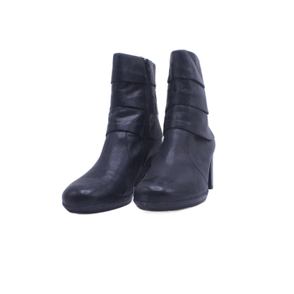 Soft Walk Black Ankle Boot