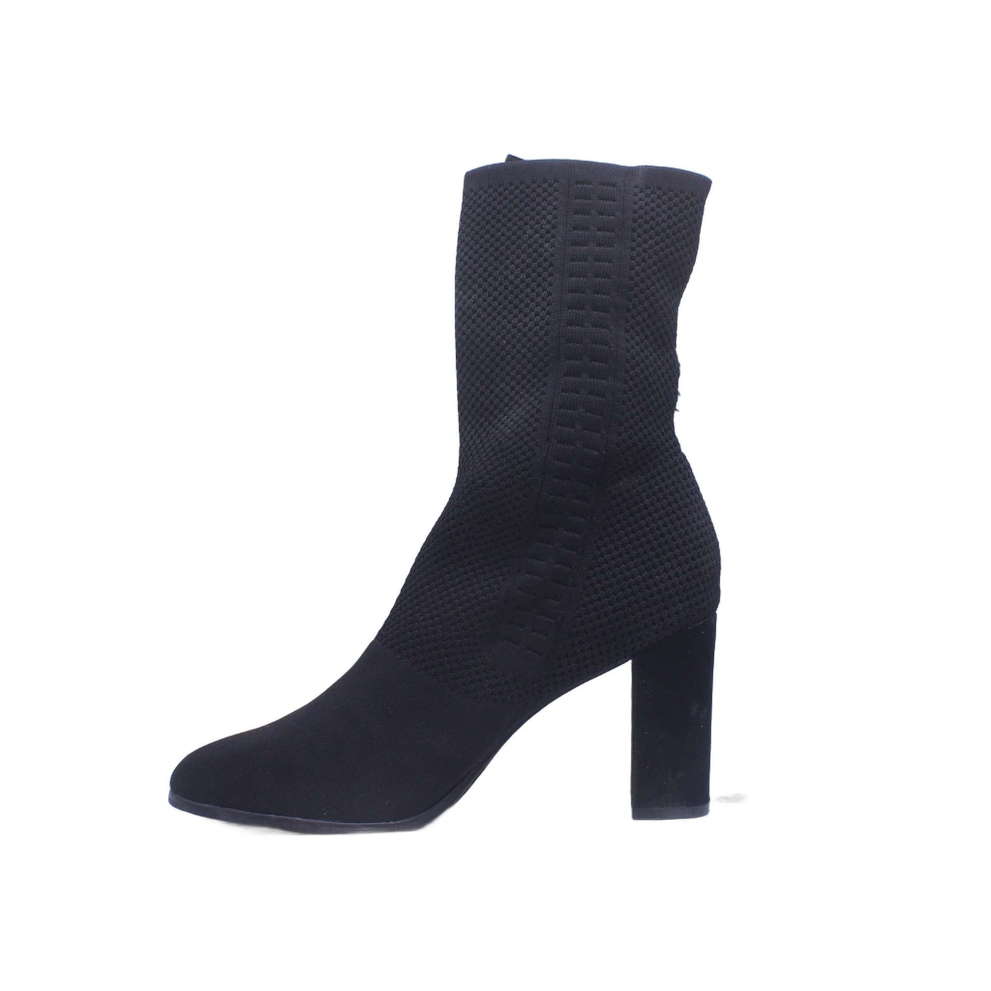 Banana Republic Women's Black Suede Zip Ankle Boot