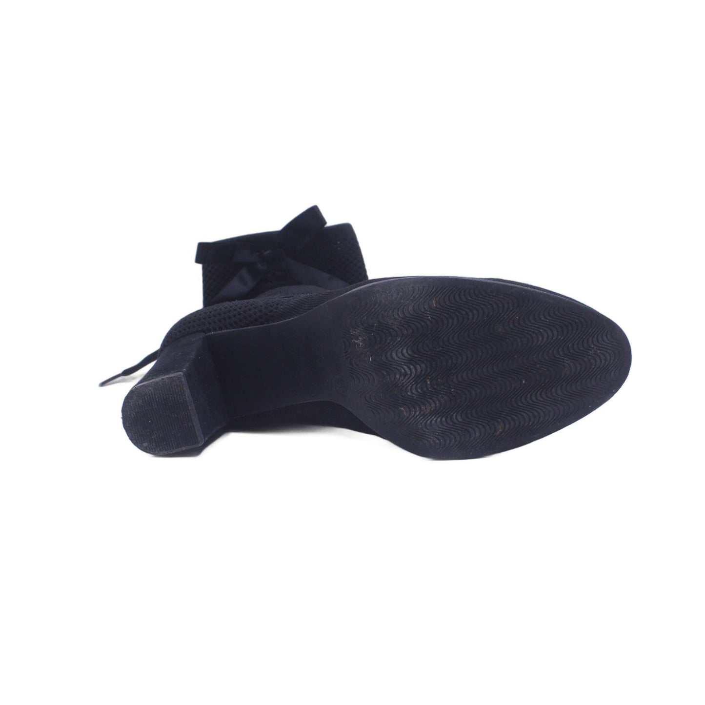 Banana Republic Women's Black Suede Zip Ankle Boot