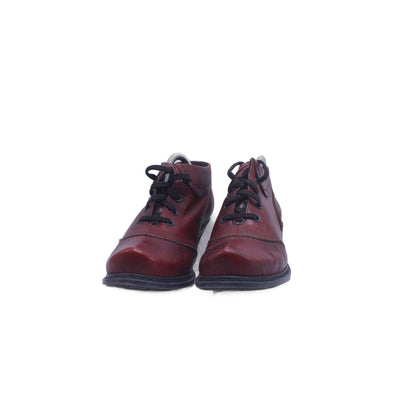 Rieker Y2K Style Italy Oxfords Contrast Stitching Chunky Boot
