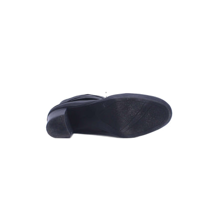 Soft Walk Black Ankle Boot
