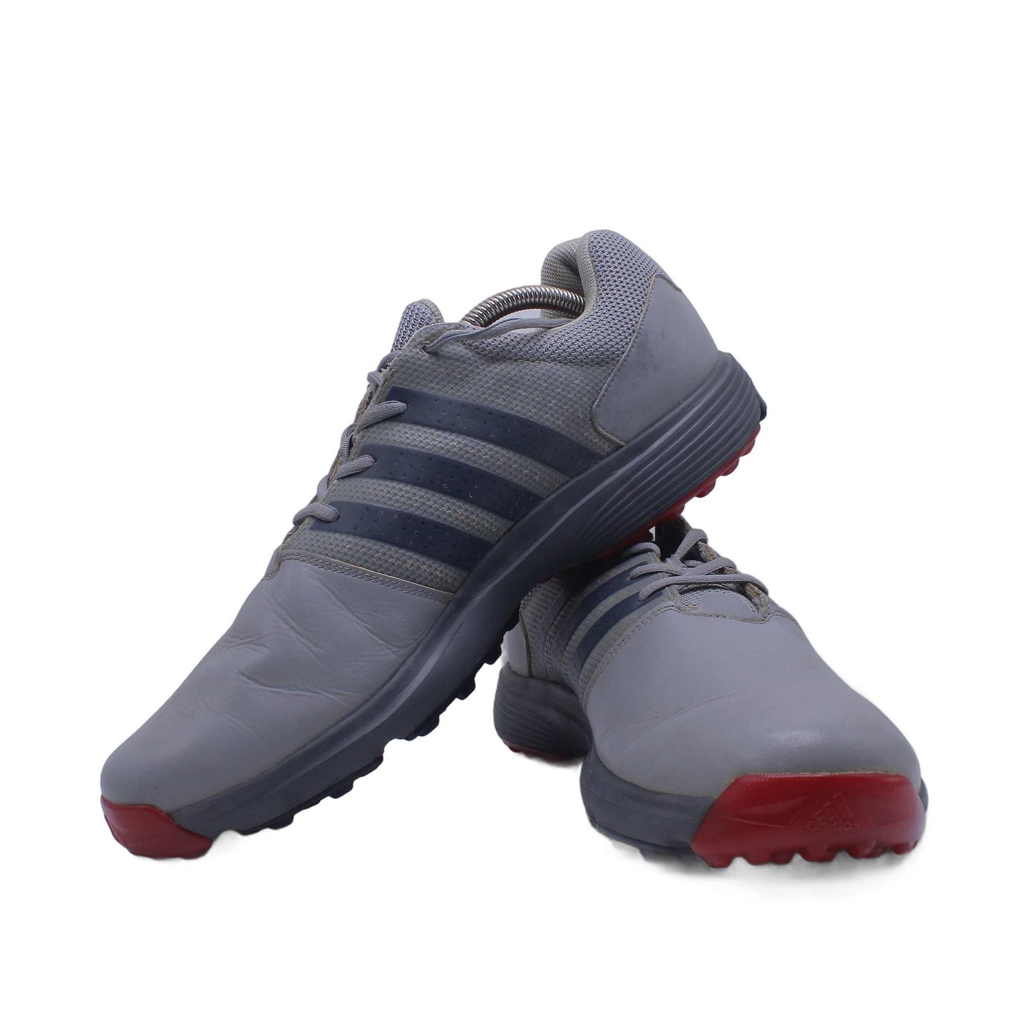 Adidas Mens Tour 360 Traxion Bounce Q44714 Gray Spikeless Golf Shoe