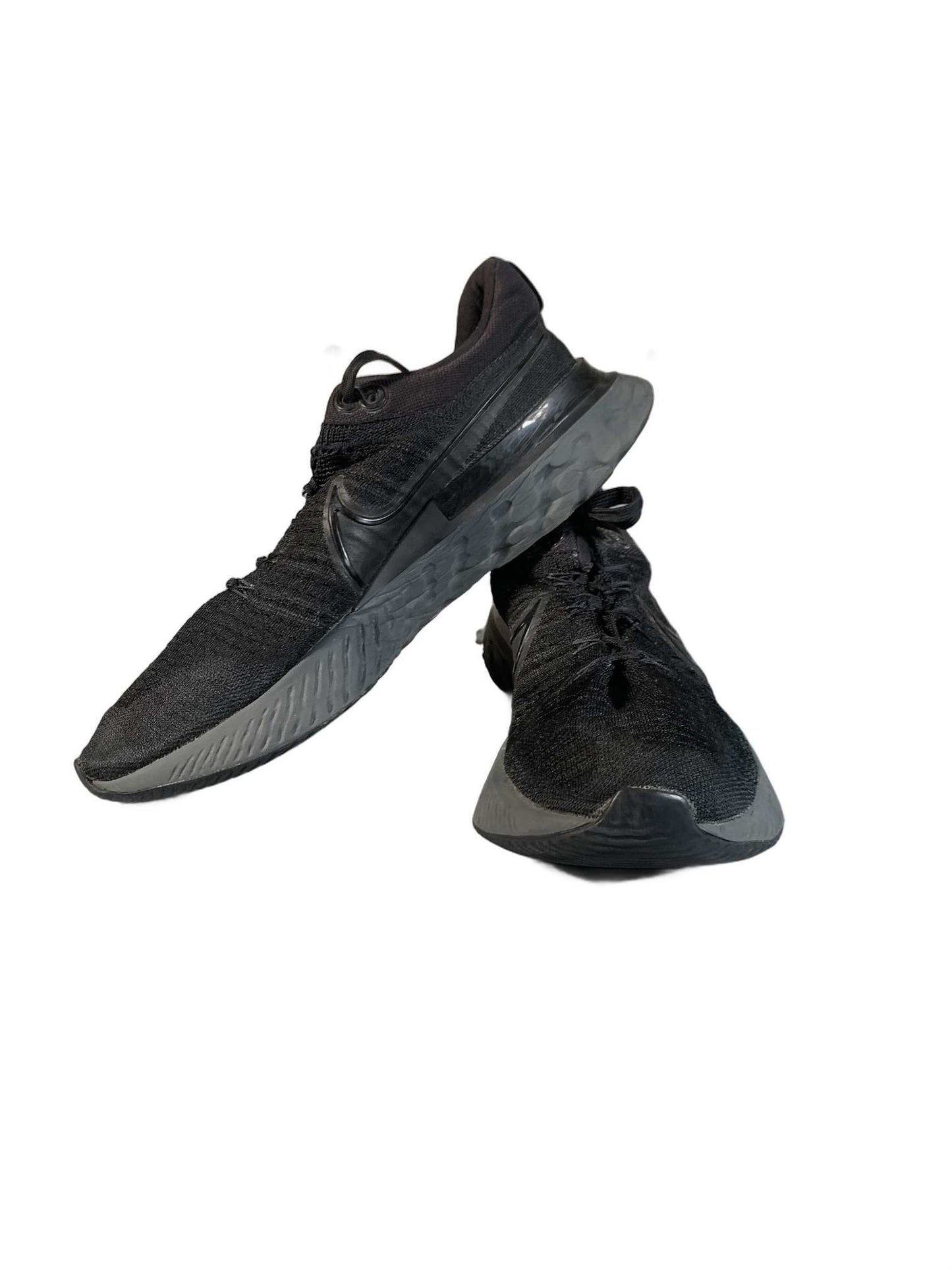 Nike React Infinity Run Flyknit 'Triple Black' Sneaker