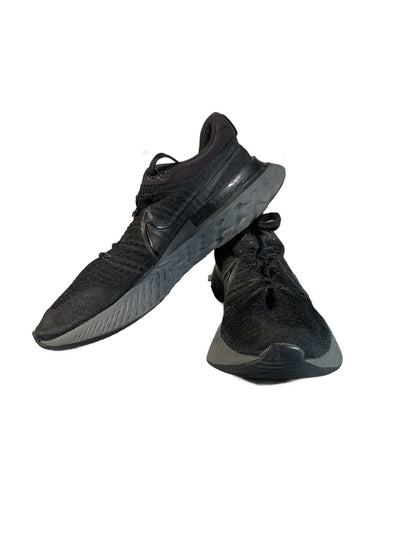 Nike React Infinity Run Flyknit 'Triple Black' Sneaker