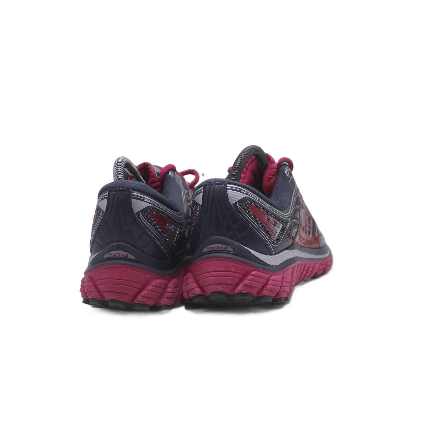 Brooks Glycerin 14 Pink Gray Running Shoe