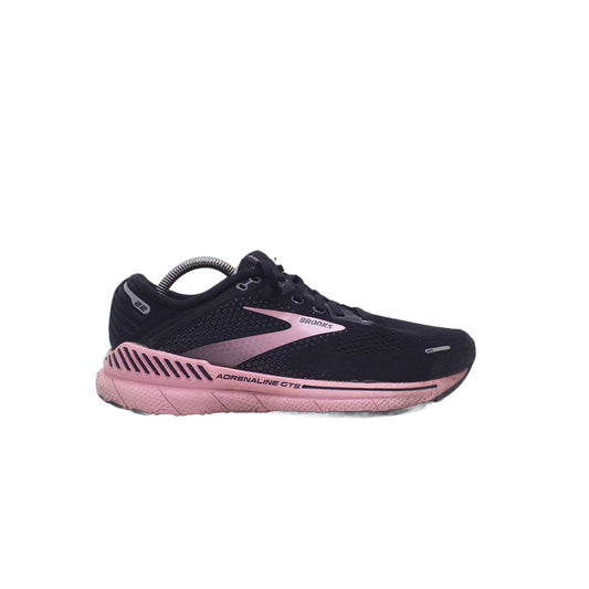Brooks Adrenaline GTS 22 Black Pink Running Sneaker