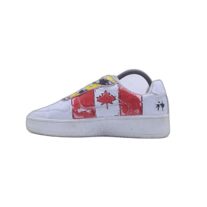 Time Tru White Casual Shoe