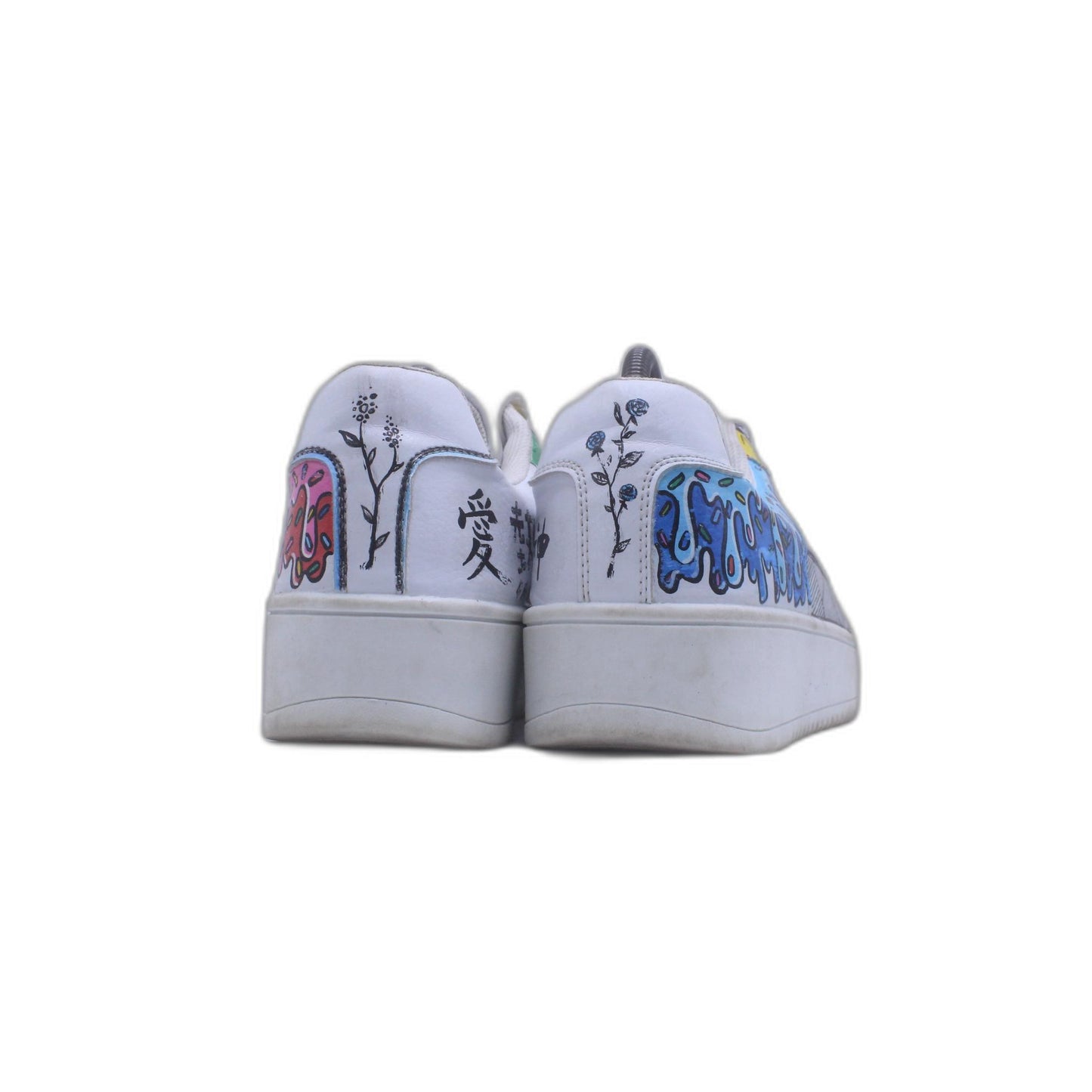 Time Tru White Casual Shoe