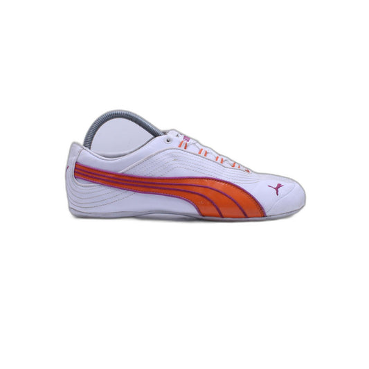 Puma Soleil White & Pink Orange Casual Shoes