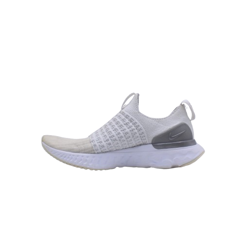 Nike Wmns React Phantom Run Flyknit 2 'True White Silver' Shoe