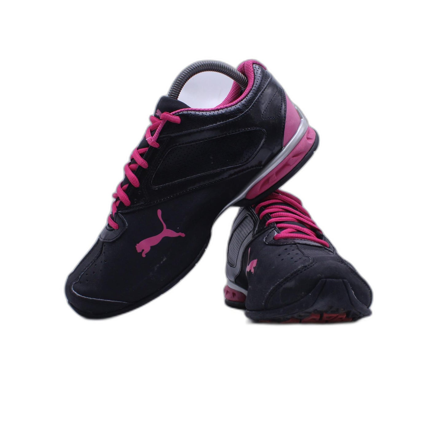 Puma Black/Pink Running Shoes