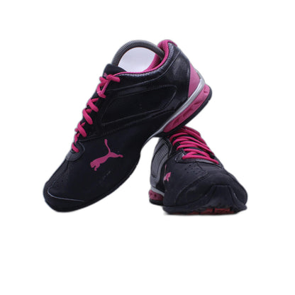Puma Black/Pink Running Shoes
