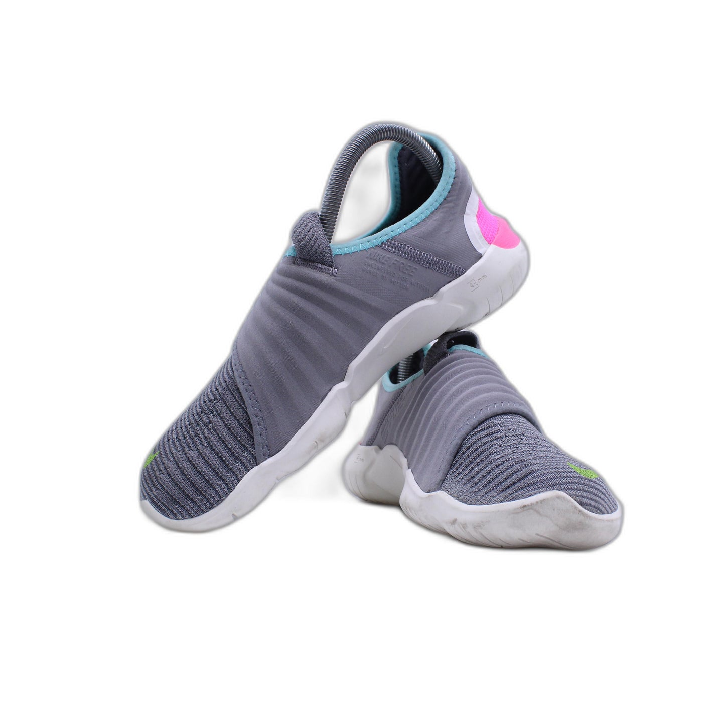 Nike Free RN Flykint 3.0  Gray Slip On Up Low Top Sneakers Shoes