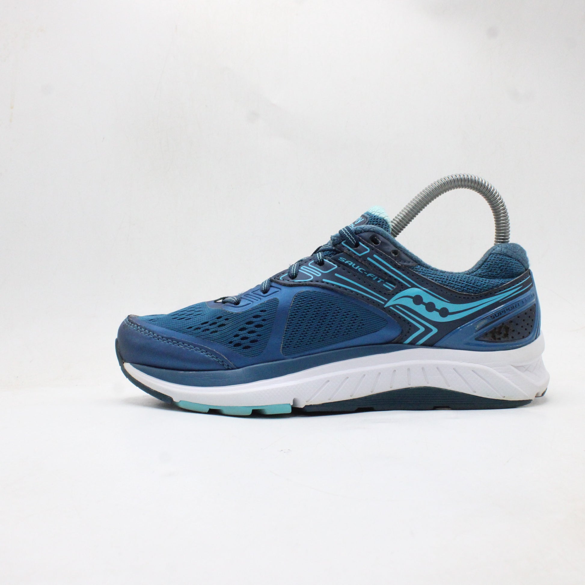Saucony Echelon Womens Everun Blue Running Shoe – SWAG KICKS