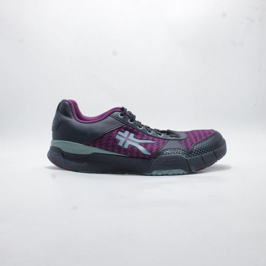 Kuru Quantum Purple Gray Running Shoes
