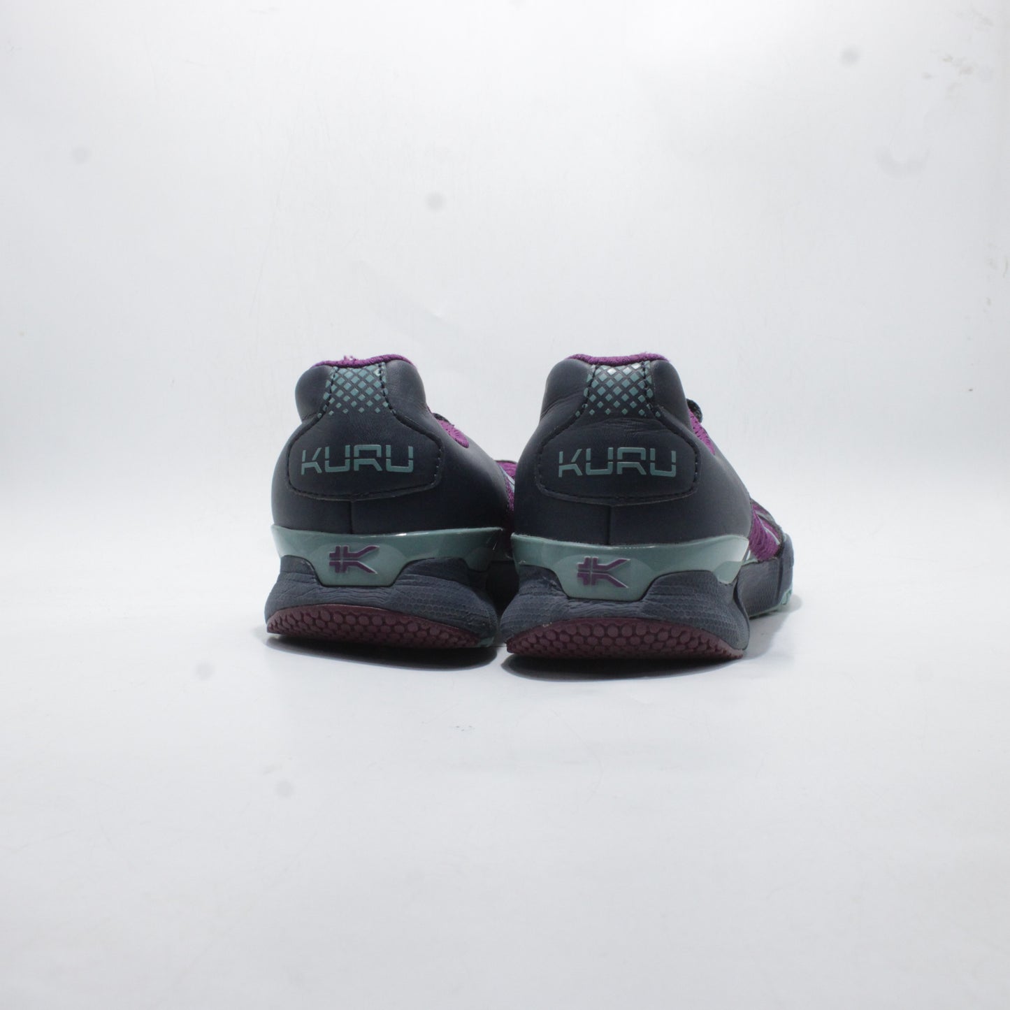 Kuru Quantum Purple Gray Running Shoes