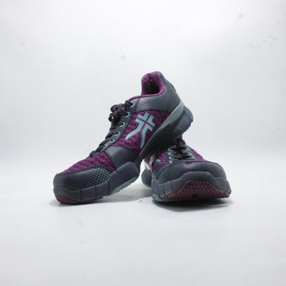 Kuru Quantum Purple Gray Running Shoes