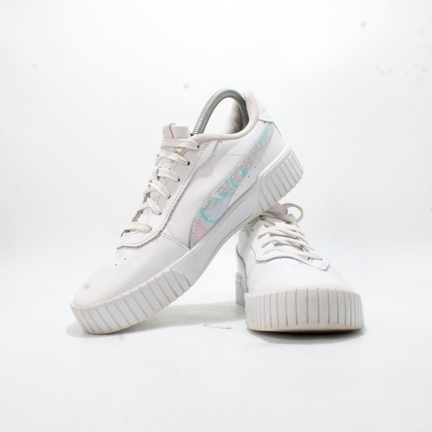 PUMA Carina 2.0 Bubbl3 Dye Low White Sneaker
