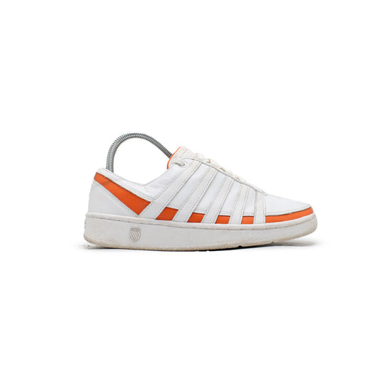 K-Swiss Women’s Orange Stripe Sneakers