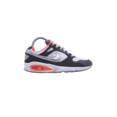 NIKE AIR MAX COLISEUM RCR RACER Black White Safety Orange Sneaker