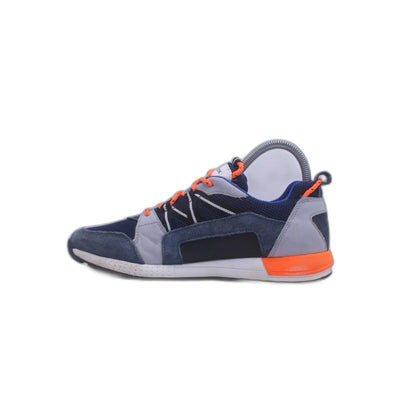 Bally Glick WS White, Black and Orange Sneakers