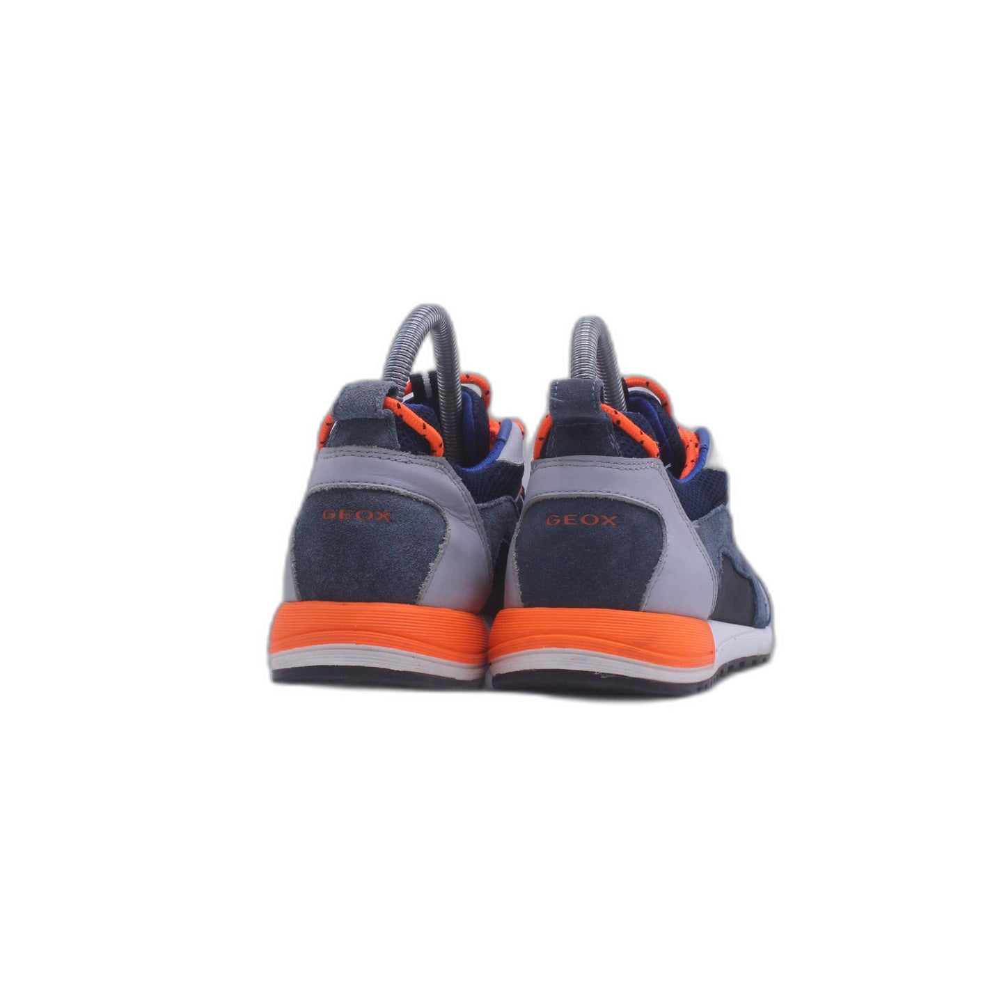 Bally Glick WS White, Black and Orange Sneakers