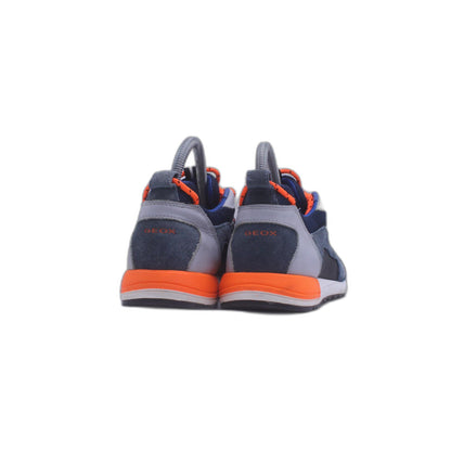 Bally Glick WS White, Black and Orange Sneakers