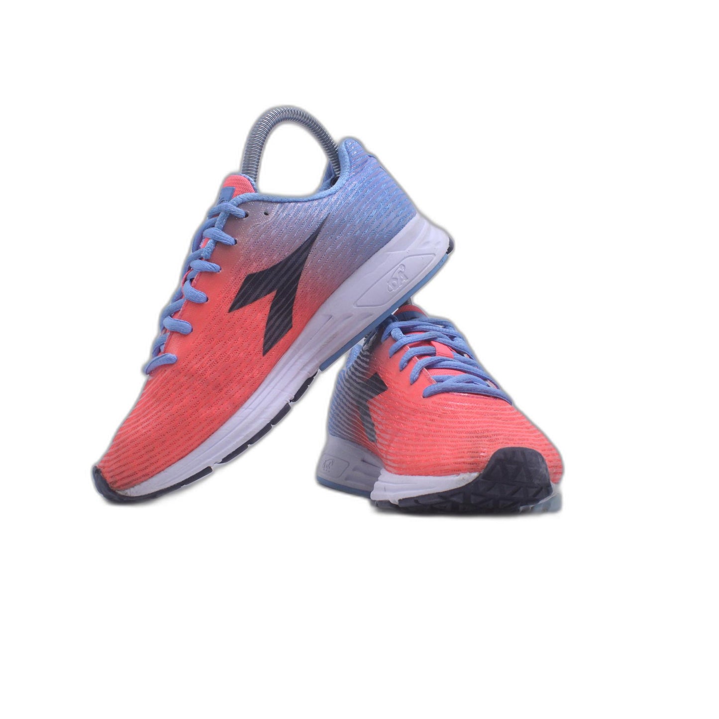 Chaussures de sport femme Diadora ACTION +3 W bleu corail/néon taille 11M