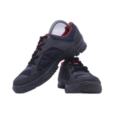 Quechua Sneakers Decathlon Gray blue & pink Training Running