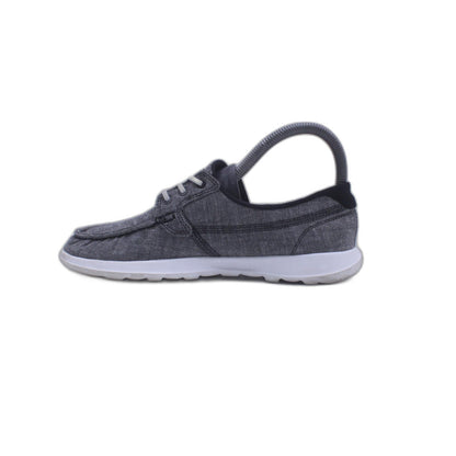 Skechers Go Walk Lite ISLA Black White Casual Boat Shoes