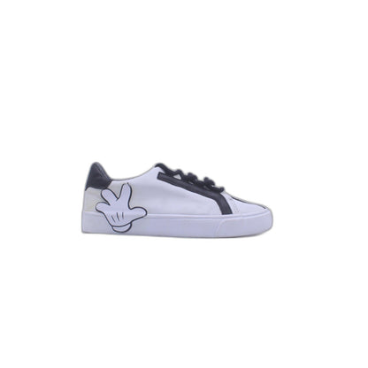 Mickey Mouse White Casual Shoe