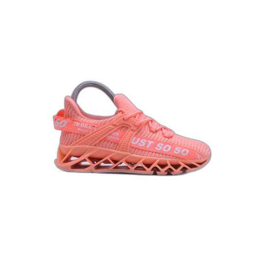 Umyogo Just So So Fluorescent Orange Women's Sneaker