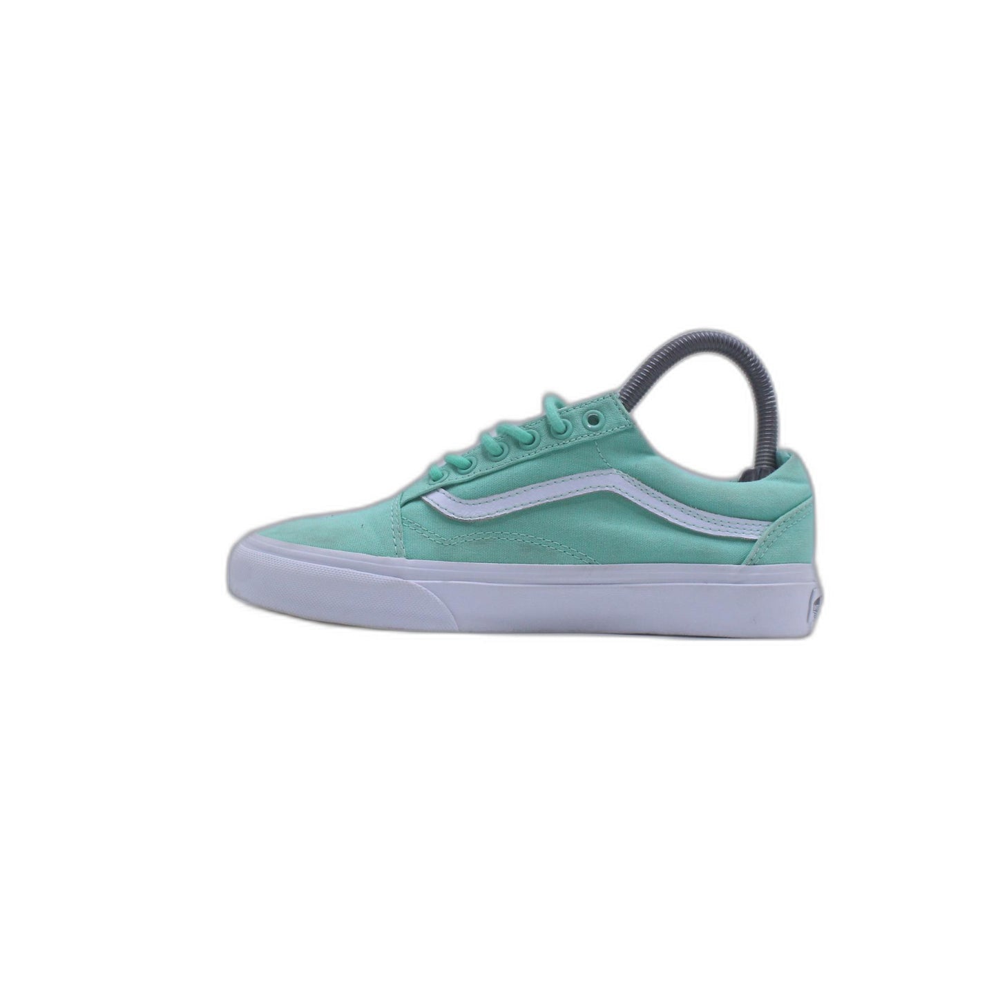 Vans Old Skool Mint Blue/Green Leather Shoe