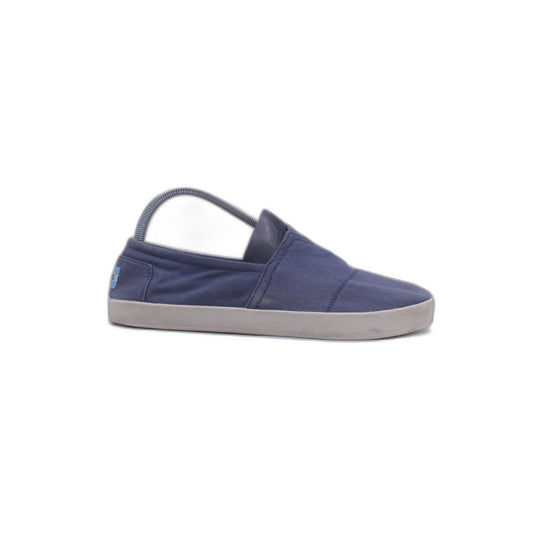 TOMS Alpargata Forward Navy 100% Cotton Male Slip On Mens Shoes
