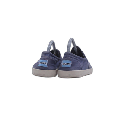 TOMS Alpargata Forward Navy 100% Cotton Male Slip On Mens Shoes