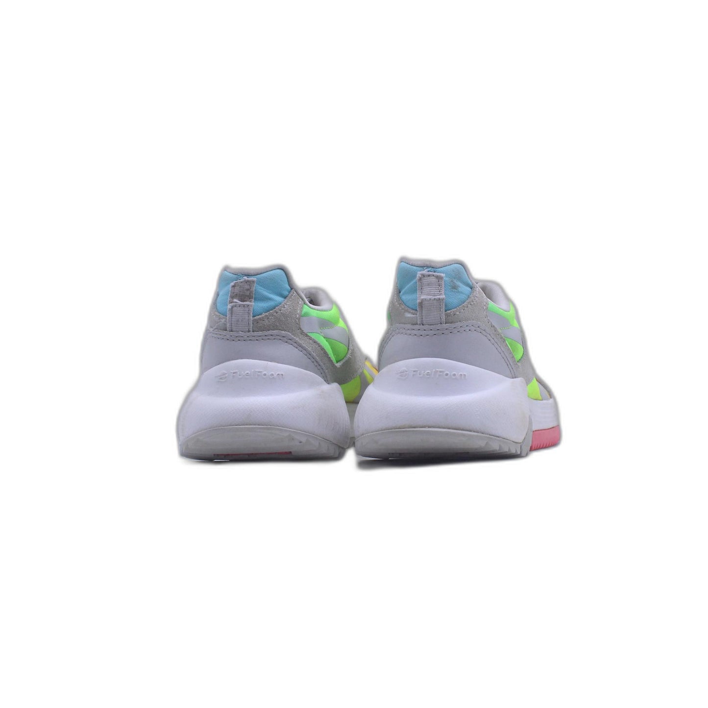 Reebok multi colored running shoe
