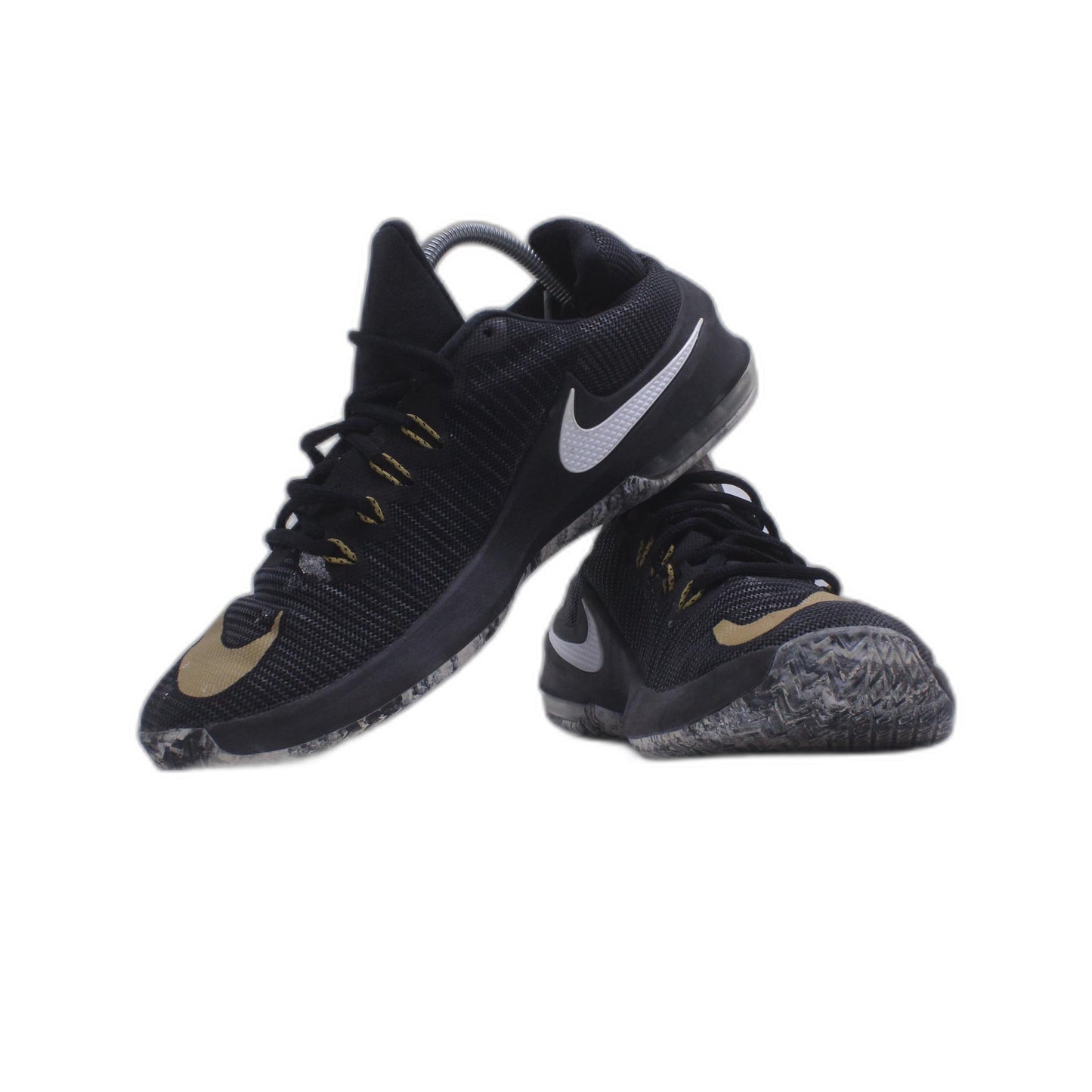 Nike Air Max infuriate Black Gold Basketball Athletic Shoe