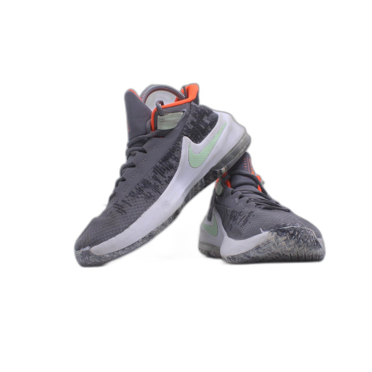 NIKE Air Max Infuriate 2 Mid Wolf Gray Athletic Sneaker