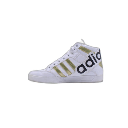 Adidas Women's Gray Suede Hi Top Shoe