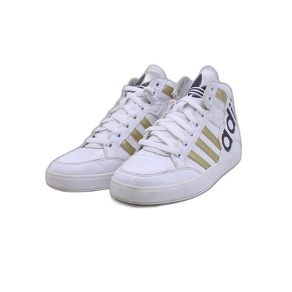 Adidas Women's Gray Suede Hi Top Shoe